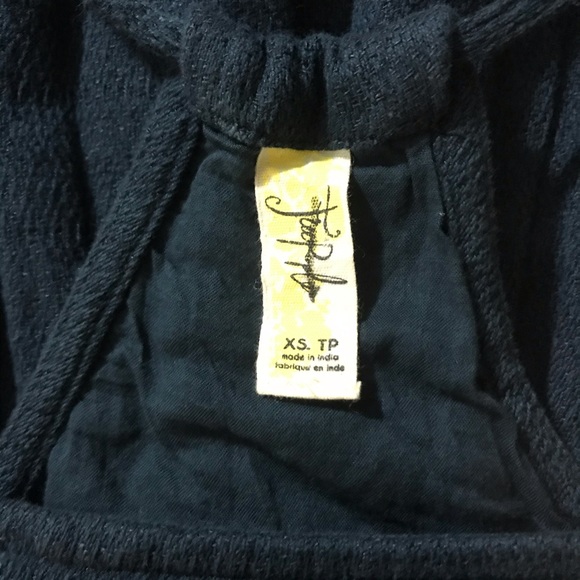 Free People Skipping Stones Thunder Blue Dress - Picture 8 of 14